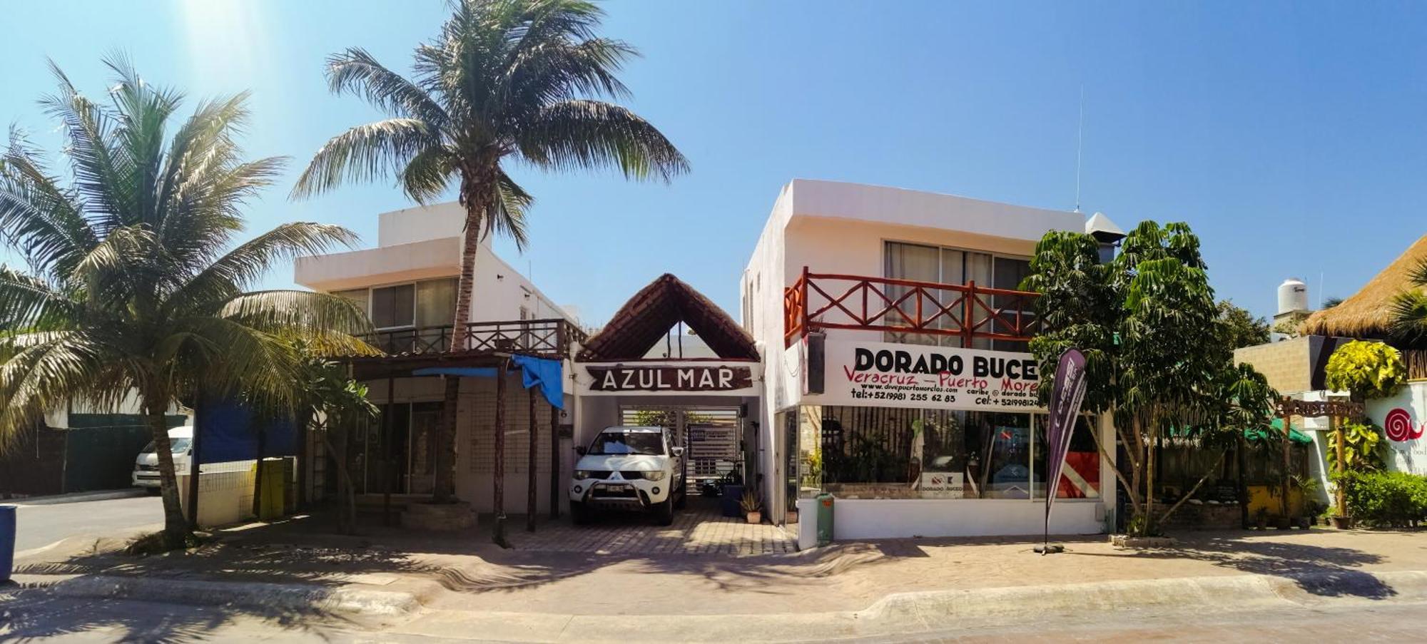 Azul Mar Diving And Lodge Puerto Morelos Exterior foto